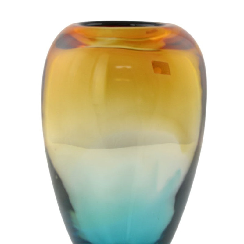 Vase en verre 11 pouces Ombre