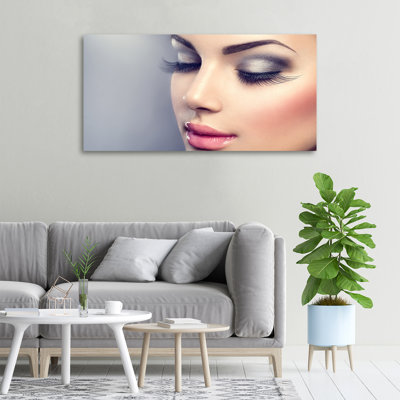 Perfect Makeup - Wrapped Canvas Print