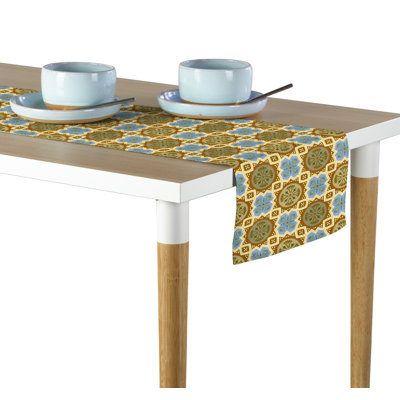 Fiedler Geometric Table Runner