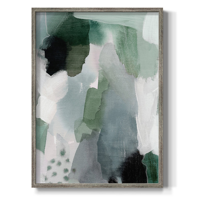 Turquoise Waters I, reproduction encadrée - bois massif, H 11 po x l 9 po