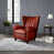 Red Faux Leather selected