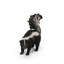 STATUE DE SKUNK À PIED