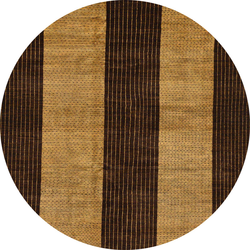 Abstract Indoor Rug, Round 7'