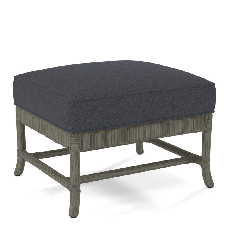 Lafayette Ottoman, Yellow Green Speckle; 0316-44, Greystone