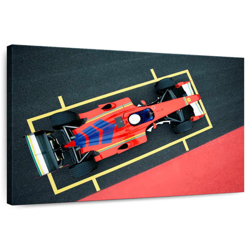 Voiture de formule rouge Mehar