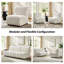 Chaise d'appoint moderne en chenille 28 po Shalon-1599573229