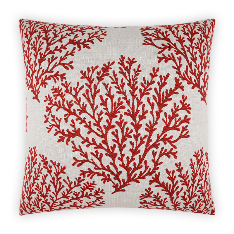 Coussin décoratif d'extérieur Peggy, Spa, Carré 22 po
