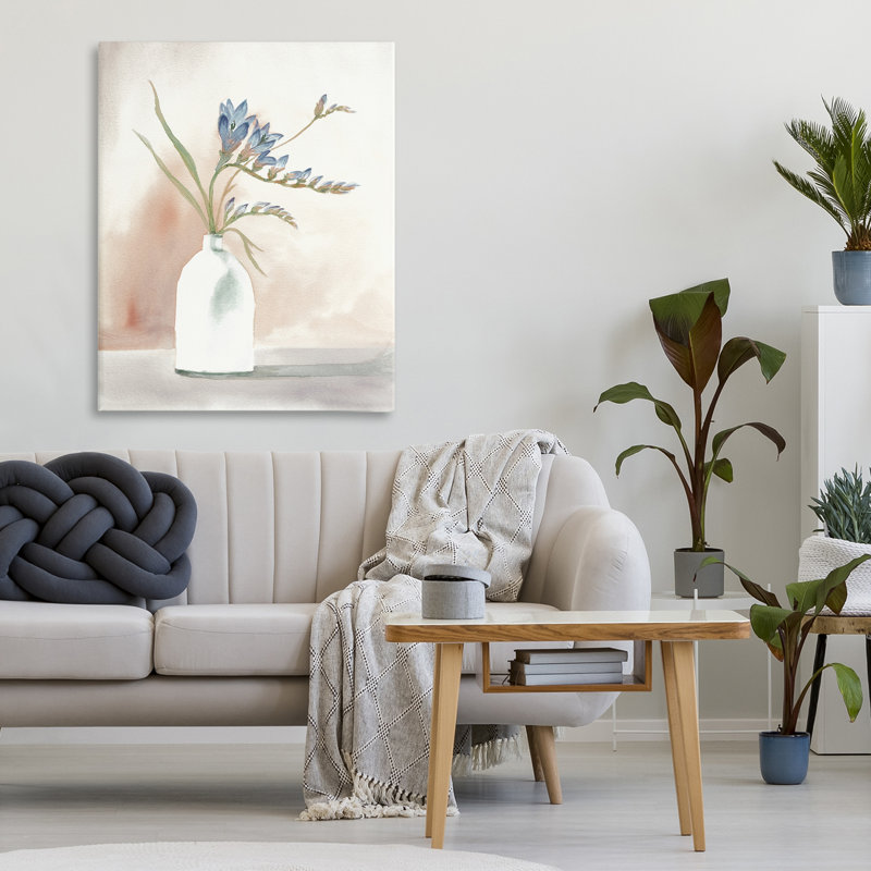 Toile de vase Profumo di Fresia, design par Errico & Slyp, H 30 po x l 24 po