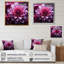 Magenta Melody I - Abstract Collages Canvas Art Print-977124426-977124423