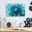 «Turquoise Dahlia» par Epic Portfolio, art mural en verre acrylique-76818183