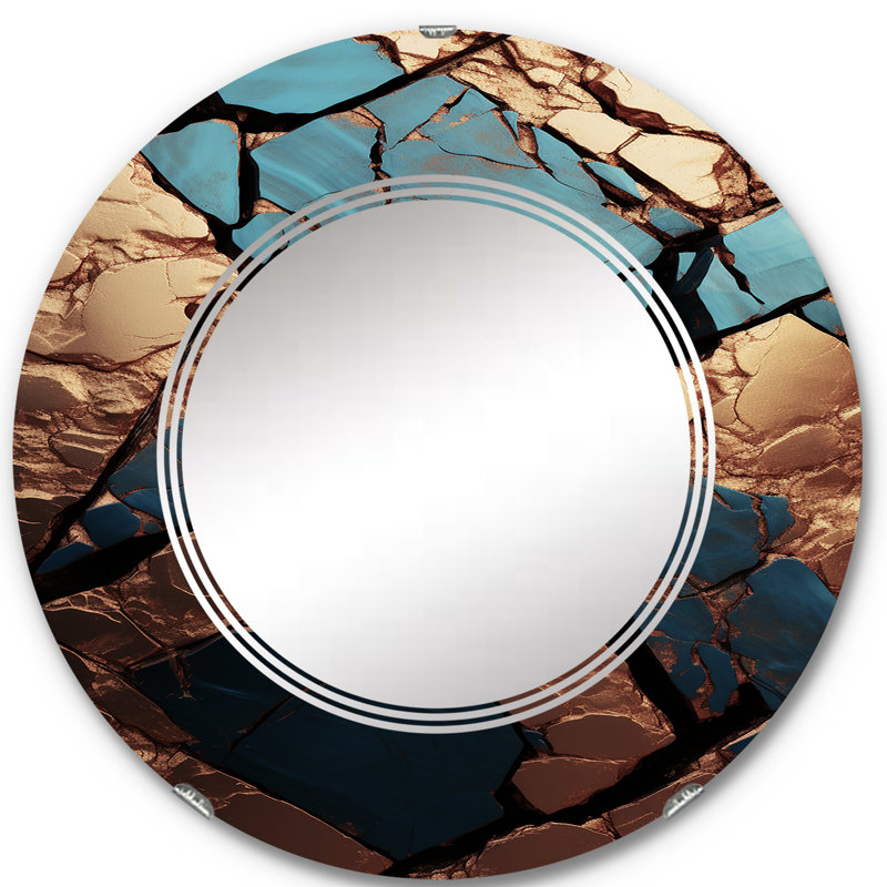 Miroir mural rond Daiwa, 24 po x 24 po