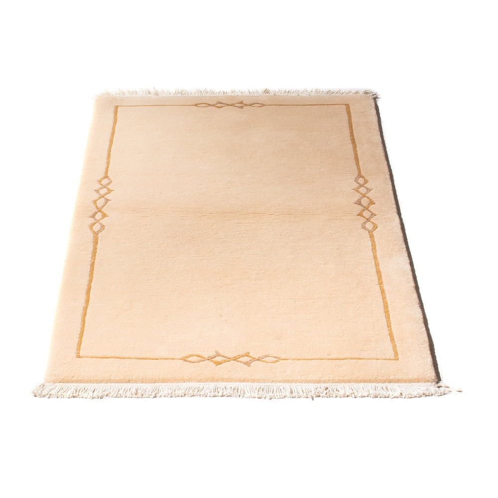 Oriental Nepal Rug - 137 x 73cm - Beige