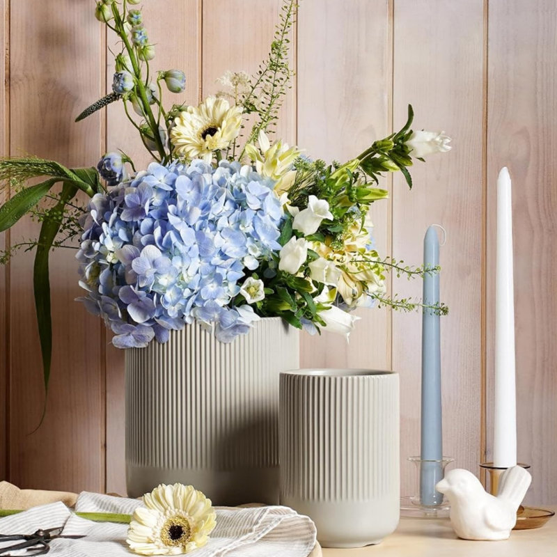 Ceramic / Porcelain Round Utensil Crock