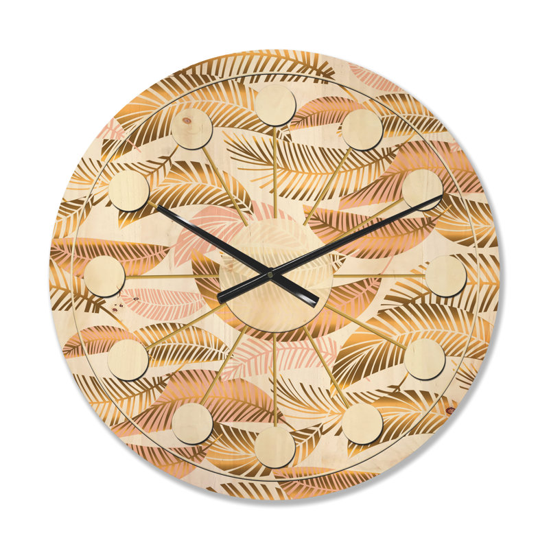 Horloge murale Mid-Century, Moyenne