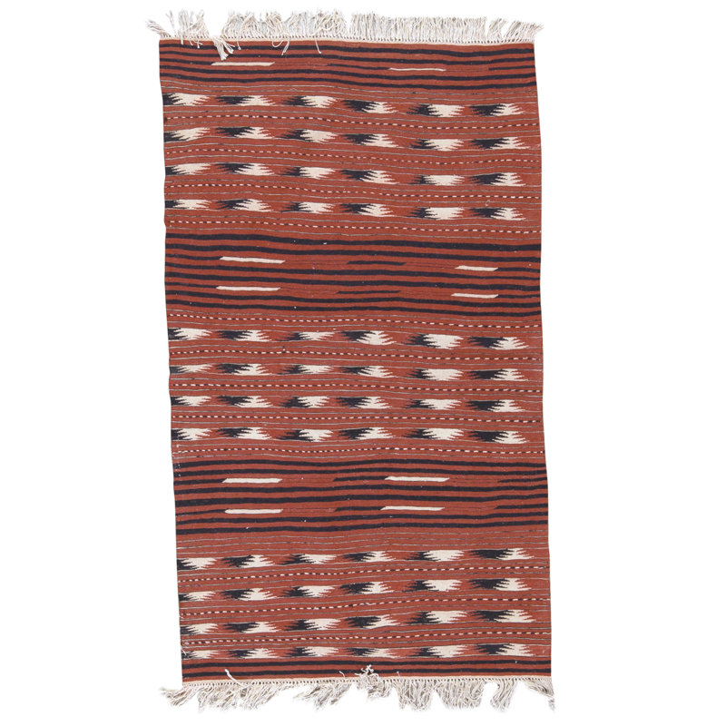 High-Quality Hand-Knotted Red Area Rug