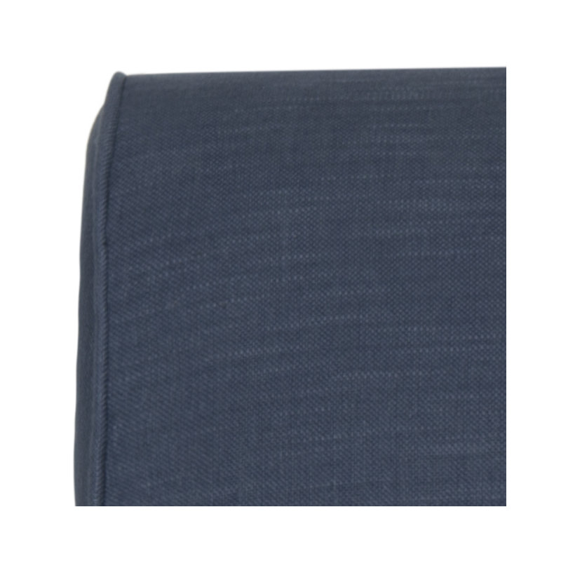 Fauteuil de 29,3 po de largeur, Bleu marine rayonne / viscose