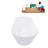 70'' x 31.5'' Freestanding Soaking Acrylic Bathtub-66366147