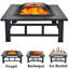 Wittel Square Steel Wood Burning Smokeless Fire Pit