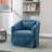 360-Degree Swivel Upholstered Armchair with Accent Pillow-367928024