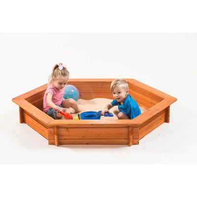 4.3' Hexagon Sandbox with Cover