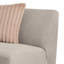Upholstered Armless Chair Greige