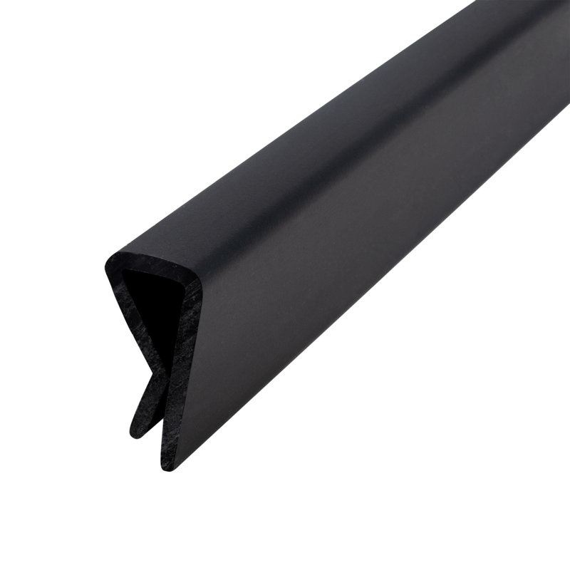 Moulure à capuchon Styrolux 1/16 po - 1/4 po | Pro Pack, Noir, noir, noir, noir