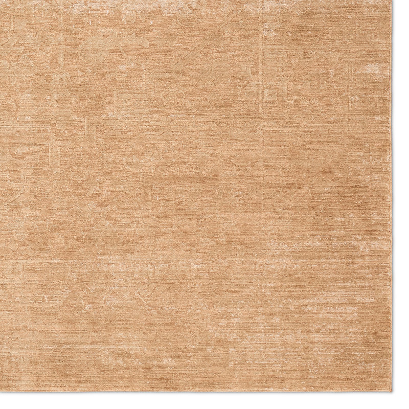 Tapis jaune Serenita, Rectangle 7 pi 9 po x 9 pi 9 po