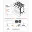 Four à convection au gaz 36 po 6 brûleurs scellés en acier inoxydable