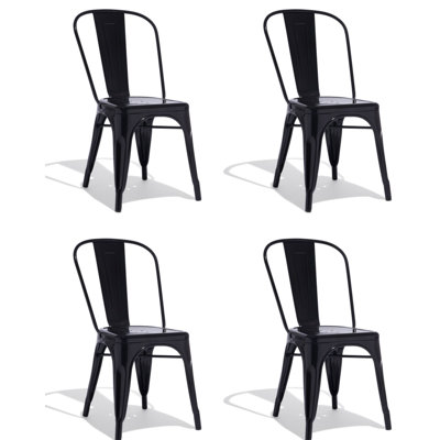 Chaise de patio empilable Hakana