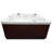 Home And Garden Spas 220 Volt 6 Person 71 - Jet Acrylic Square Standard (Hardwired) Hot Tub with Ozonator