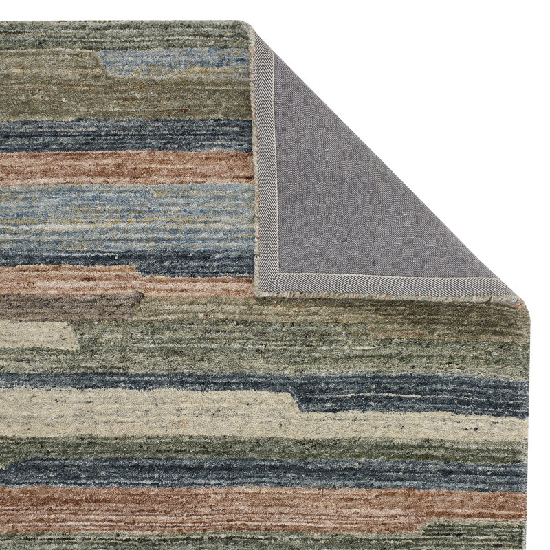 Bock Solid Colour Handloomed Area Rug, Rectangle 160 x 230 cm
