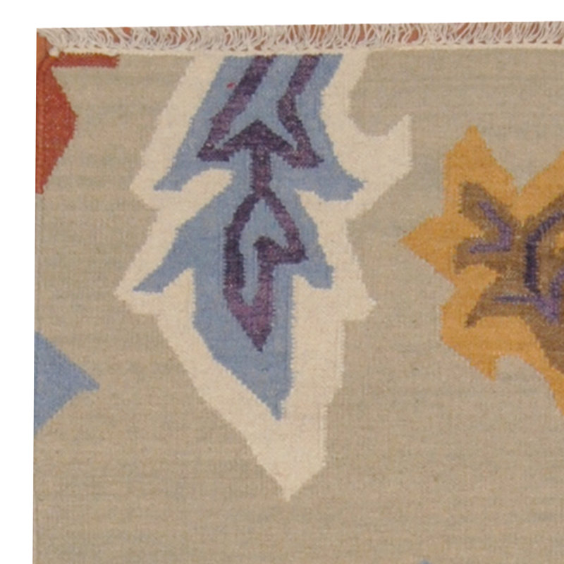 Wool Floral Indoor Rug, Runner 2'5" x 8'2"