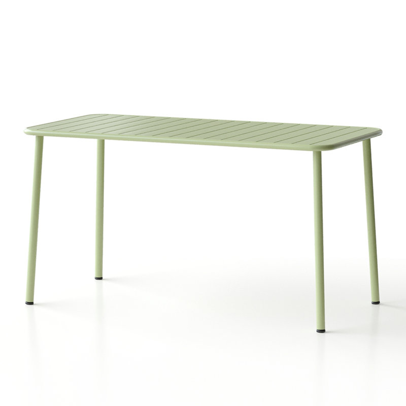 Table de salle à manger Sella, Vert givré