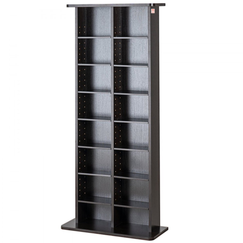 Ebern Designs Media Storage Cabinet, 8-Layer DVD Shelf Holds 464 CDs ...