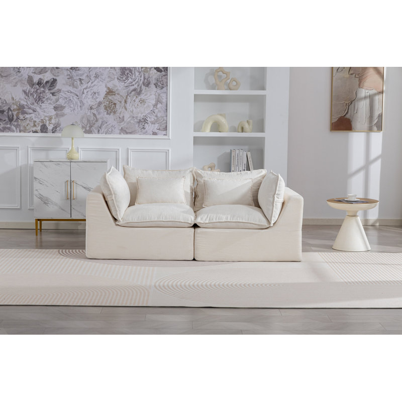 Canapé modulaire Cloud Couch, White