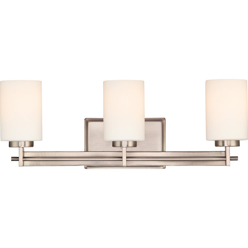 Biller Dimmable Vanity Light, Antique Nickel