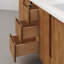 Sequoia 72 In. Double Sink Whitebrook Quartz Countertop Bath Vanity in Mango Wood With Gold Faucet-251440441