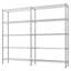 5-Tier Steel Height -Adjustable Storage Rack Heavy Duty Shelving Unit-1899585351-1899585348