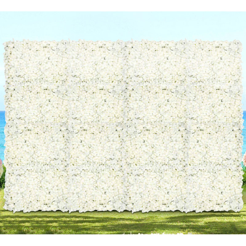 Panneau mural romantique fleur artificielle