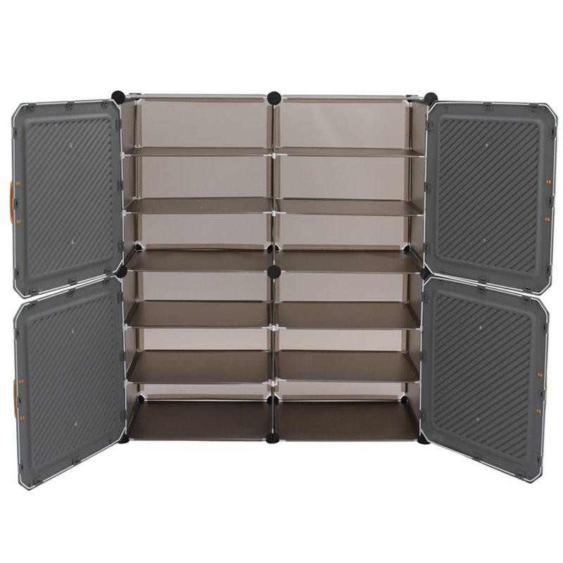 24 Pair Shoe Storage Cabinet