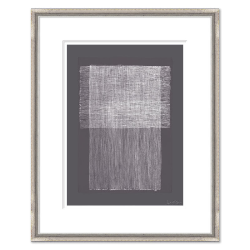 "Hachures prune, petit III"