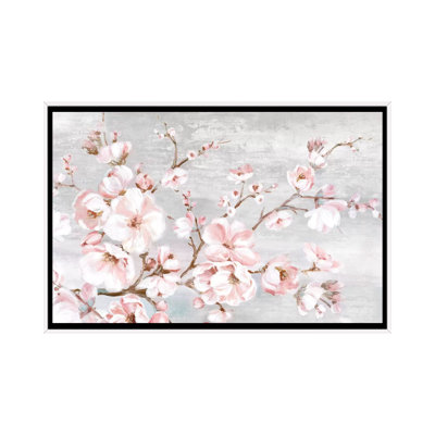 «Spring Cherry Blossoms I» par Eva Watts - reproduction d'art sur papier