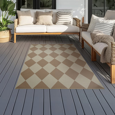 Tapis lavable en faux jute Samara Dartavious