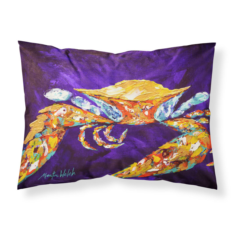Taie d’oreiller de crabe en eau