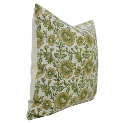 Housse de coussin en lin Fab Fabine