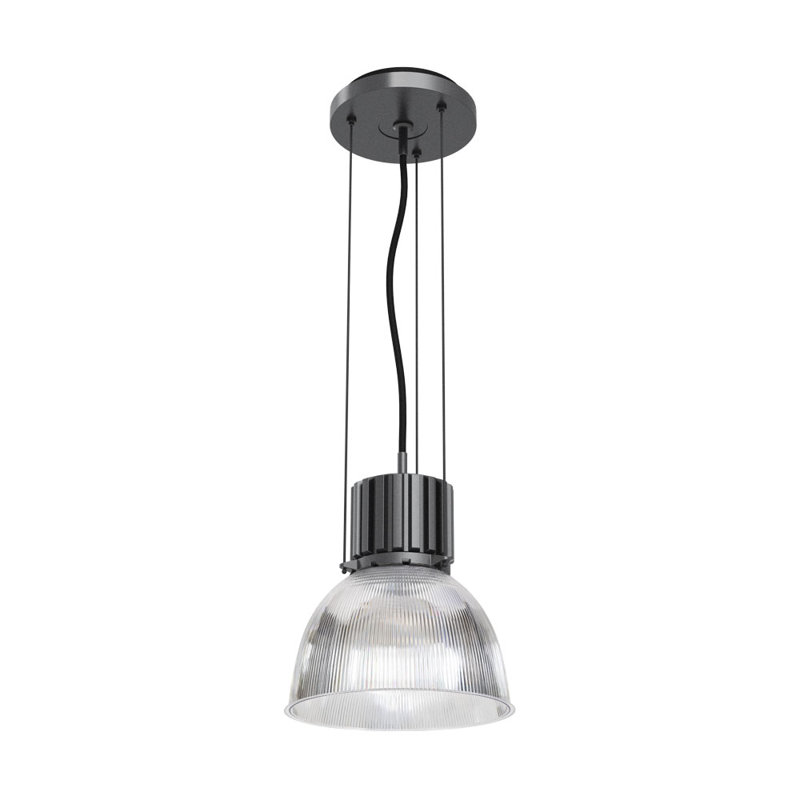 Luminaire suspendu conique 1 lumière Architectural, H 18 po x l 16,25 po x P 16,25 po