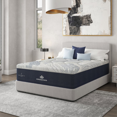 Kingsdown Insignia Cool Duet Plush 15" Scroll Quilt Top Full Hybrid Mattress