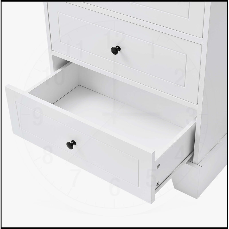 Armoire de rangement polyvalente avec plusieurs compartiments pour divers espaces, Blanc