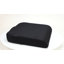 Coussin de siège Mind Reader Air-Cloud, support ergonomique pour la posture, soulagement de la pression et réduction de la douleur, portable avec housse lavable, mousse à mémoire de forme, L 18 po x l 17,5 po x H 3 po, noir
