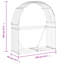 Porte-bûches en acier galvanisé 47,2 po x 17,7 po x 55,1 po-604221544